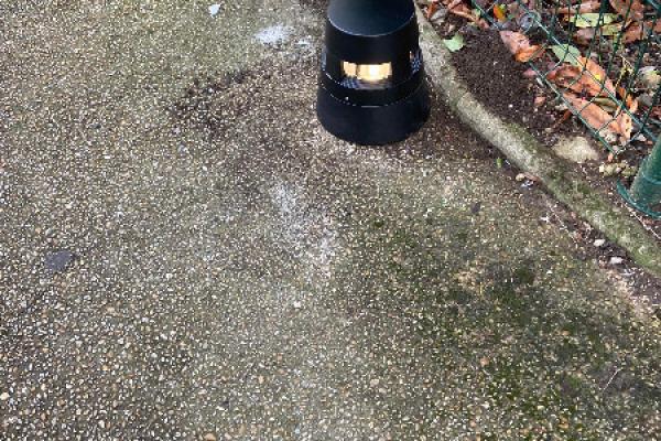 Remplacement de bornes basses à Cergy