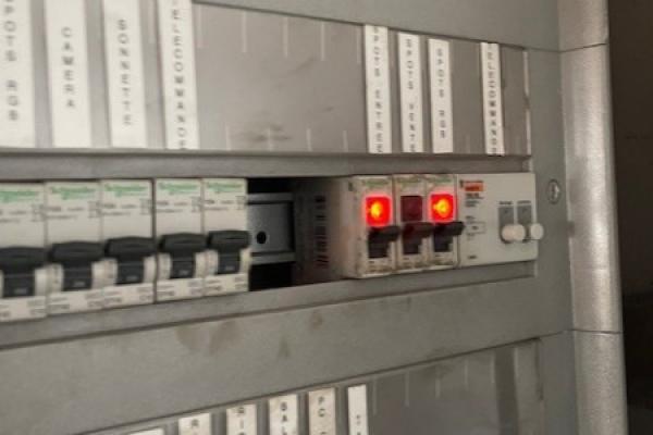 Levée des observations électriques sur un site à Saint-Prix