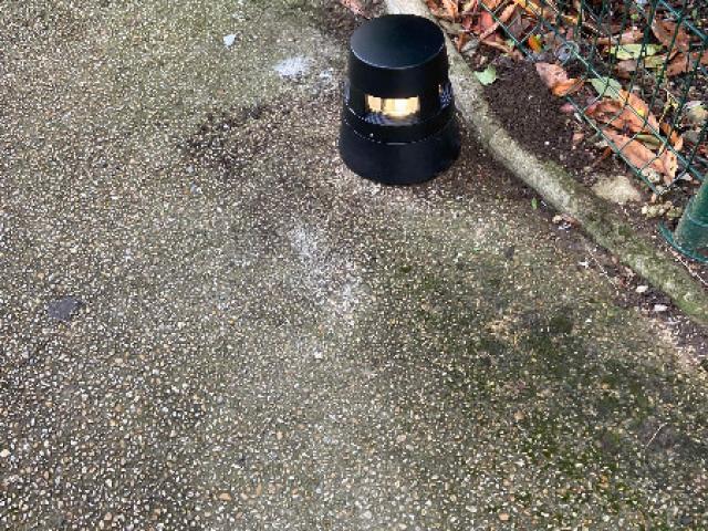 Remplacement de bornes basses à Cergy