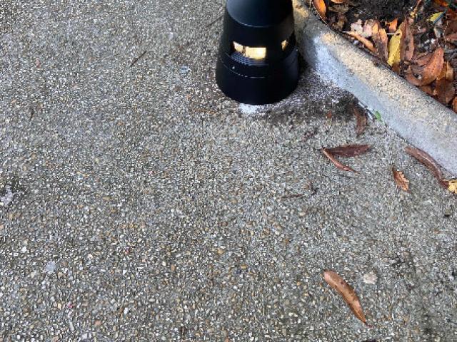 Remplacement de bornes basses à Cergy