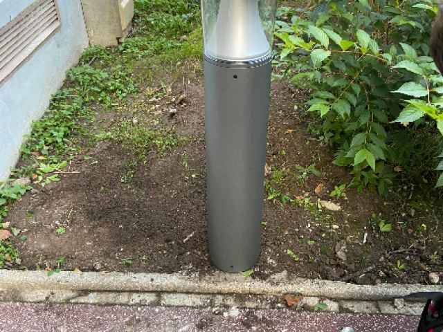 Mise en place d'une borne lumineuse à herblay