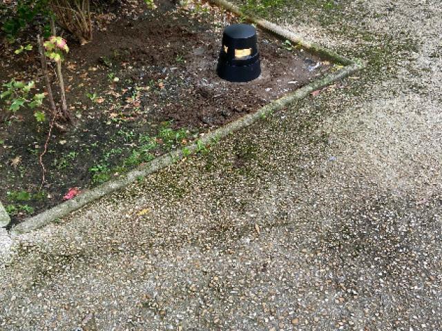 Remplacement de bornes basses à Cergy