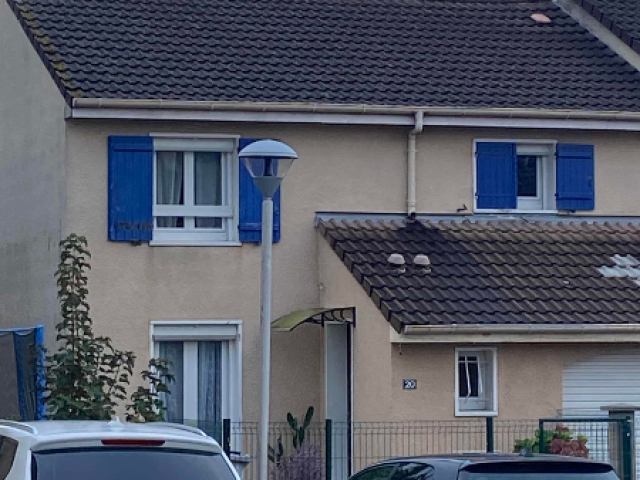 Remplacement d'une tête de candélabre LED à Cergy